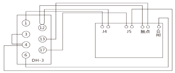 继电保护测试仪DH&mdash;3型重合闸继电器操作图